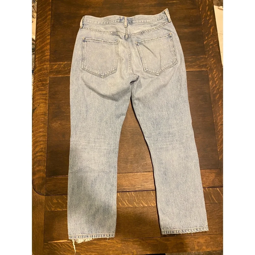 Agolde Riley High Rise Straight - Picture 3 of 6